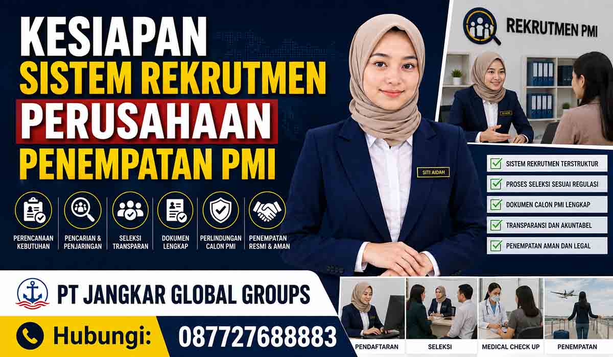 Kesiapan Sistem Rekrutmen Perusahaan Penempatan PMI