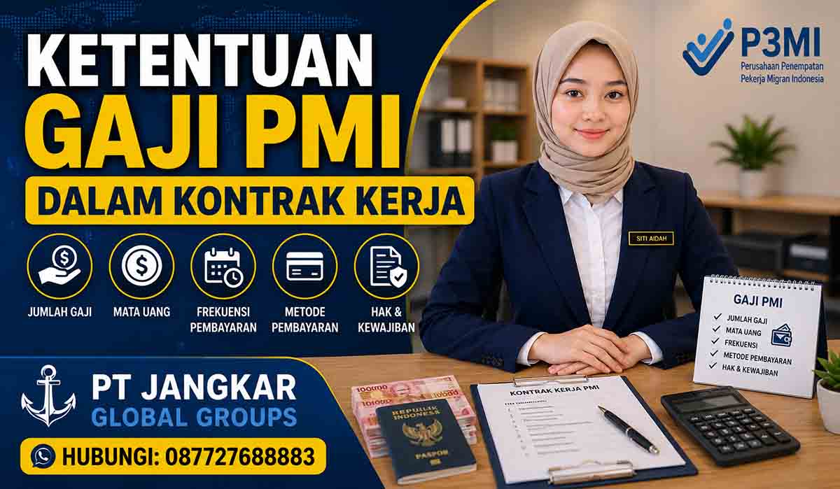 Ketentuan Gaji PMI dalam Kontrak Kerja