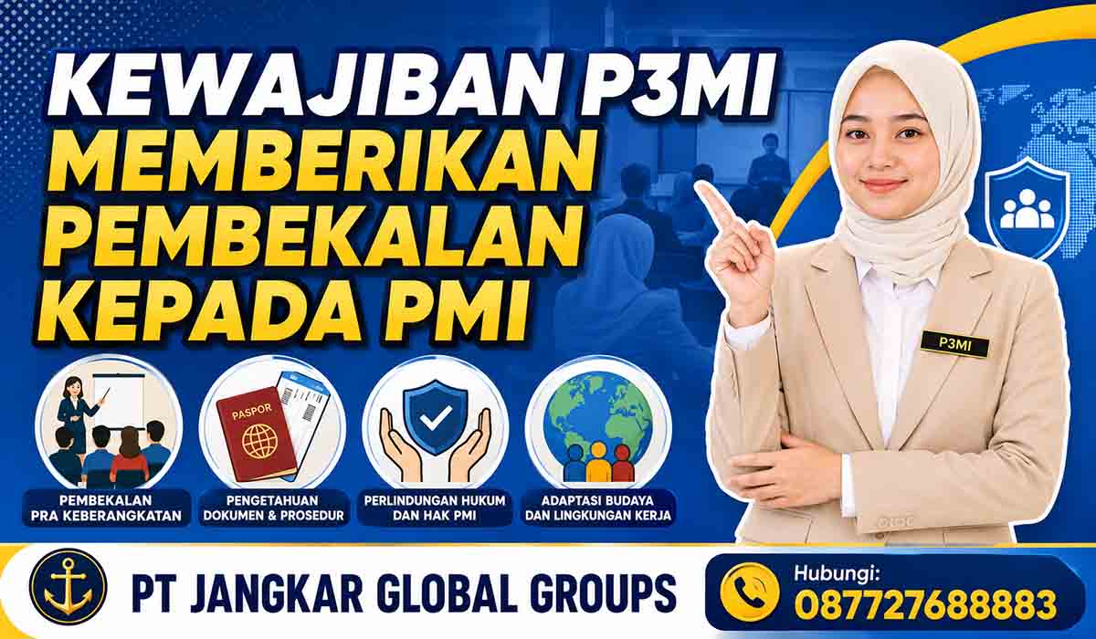 Kewajiban P3MI Memberikan Pembekalan kepada PMI