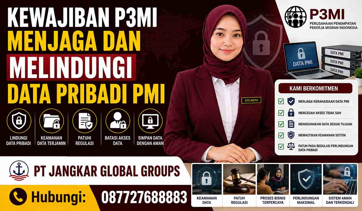 Kewajiban P3MI Menjaga dan Melindungi Data Pribadi PMI