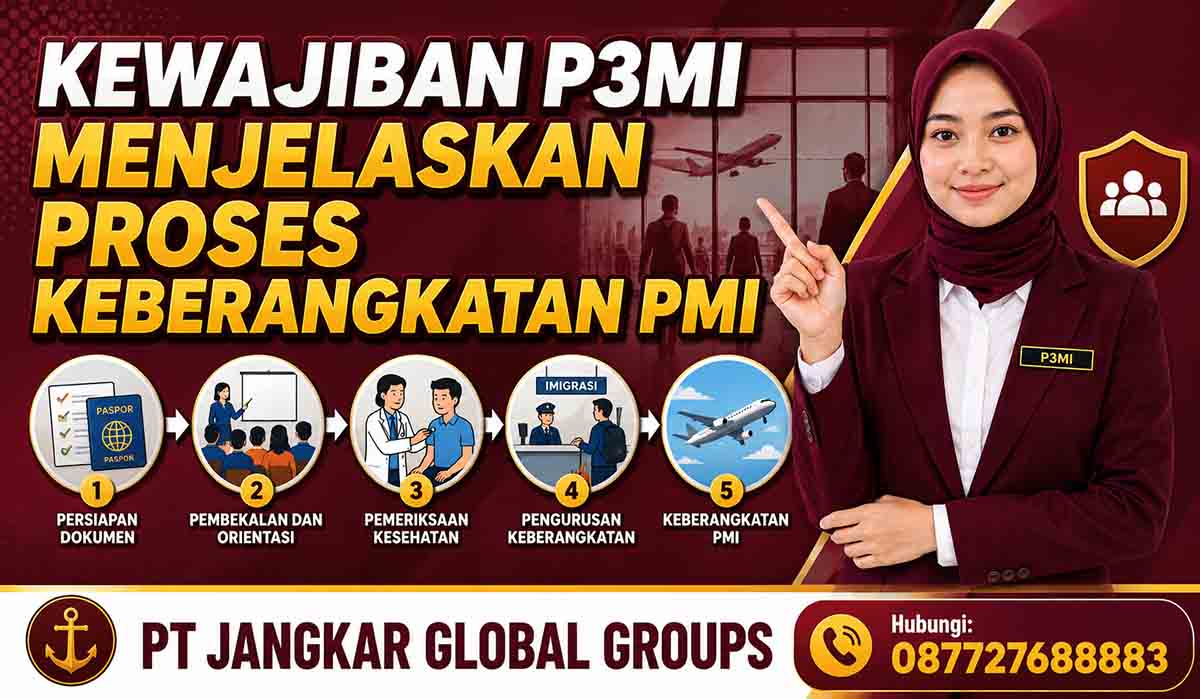Kewajiban P3MI Menjelaskan Proses Keberangkatan PMI