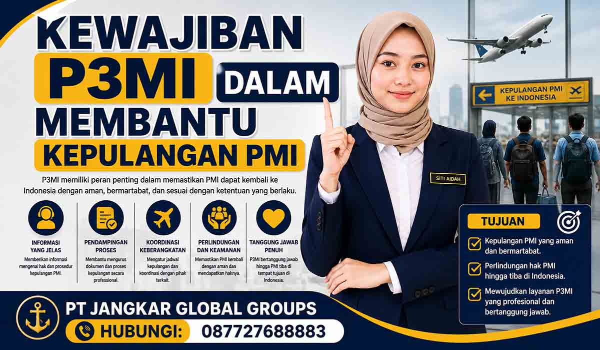 Kewajiban P3MI dalam Membantu Kepulangan PMI