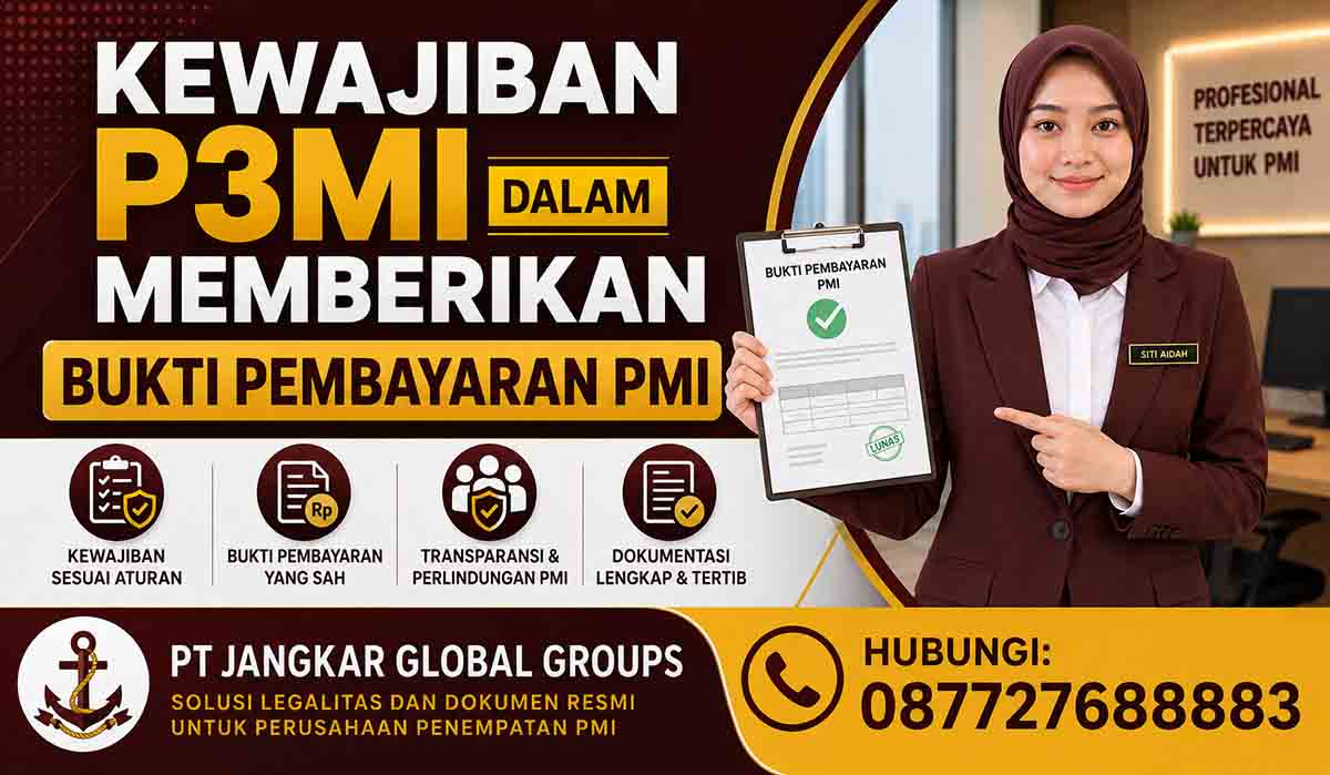 Kewajiban P3MI dalam Memberikan Bukti Pembayaran PMI