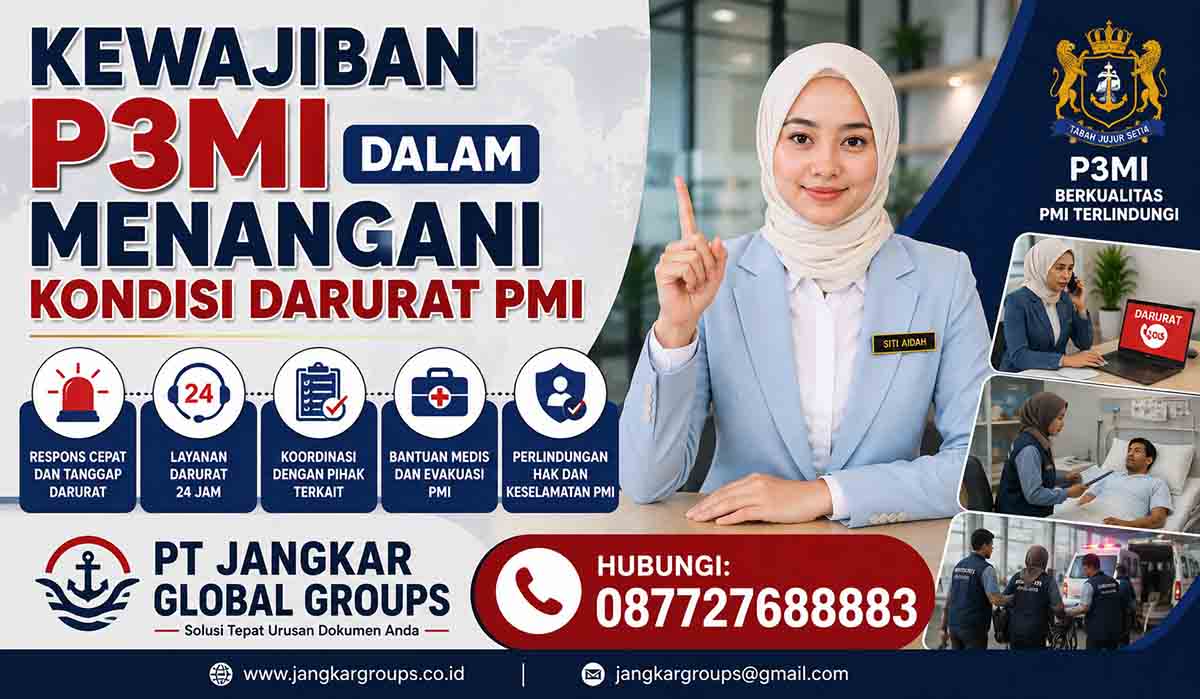 Kewajiban P3MI dalam Menangani Kondisi Darurat PMI