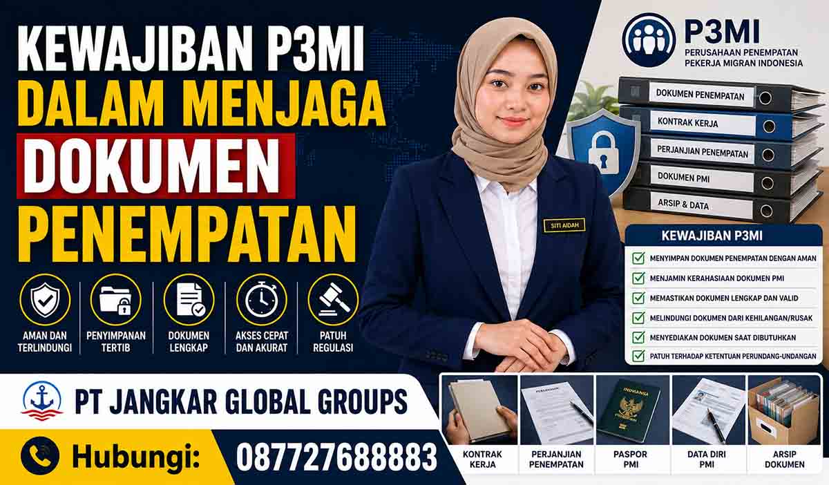 Kewajiban P3MI dalam Menjaga Dokumen Penempatan