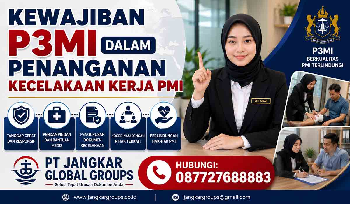 Kewajiban P3MI dalam Penanganan Kecelakaan Kerja PMI