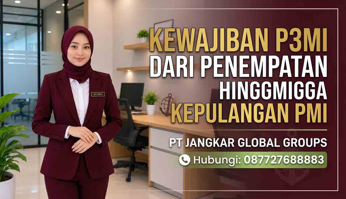 Kewajiban P3MI dari Penempatan hingga Kepulangan PMI