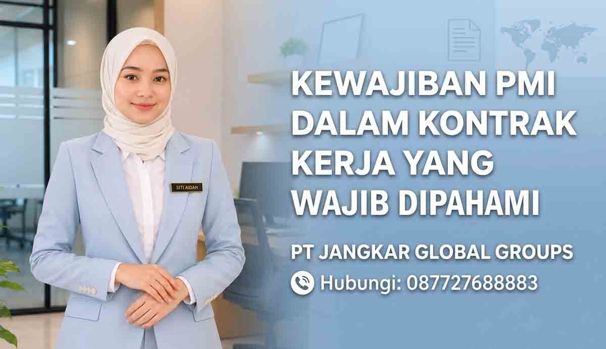 Kewajiban PMI dalam Kontrak Kerja yang Wajib Dipahami