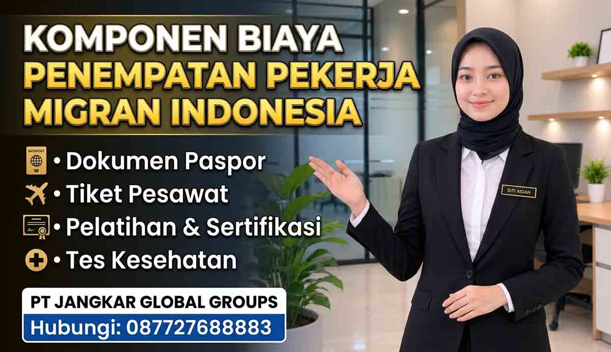 Komponen Biaya Penempatan Pekerja Migran Indonesia