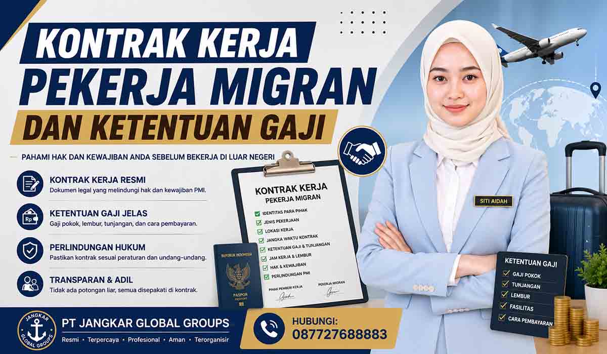 Kontrak Kerja Pekerja Migran dan Ketentuan Gaji
