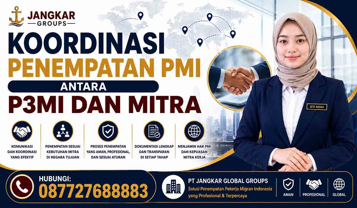 Koordinasi Penempatan PMI antara P3MI dan Mitra