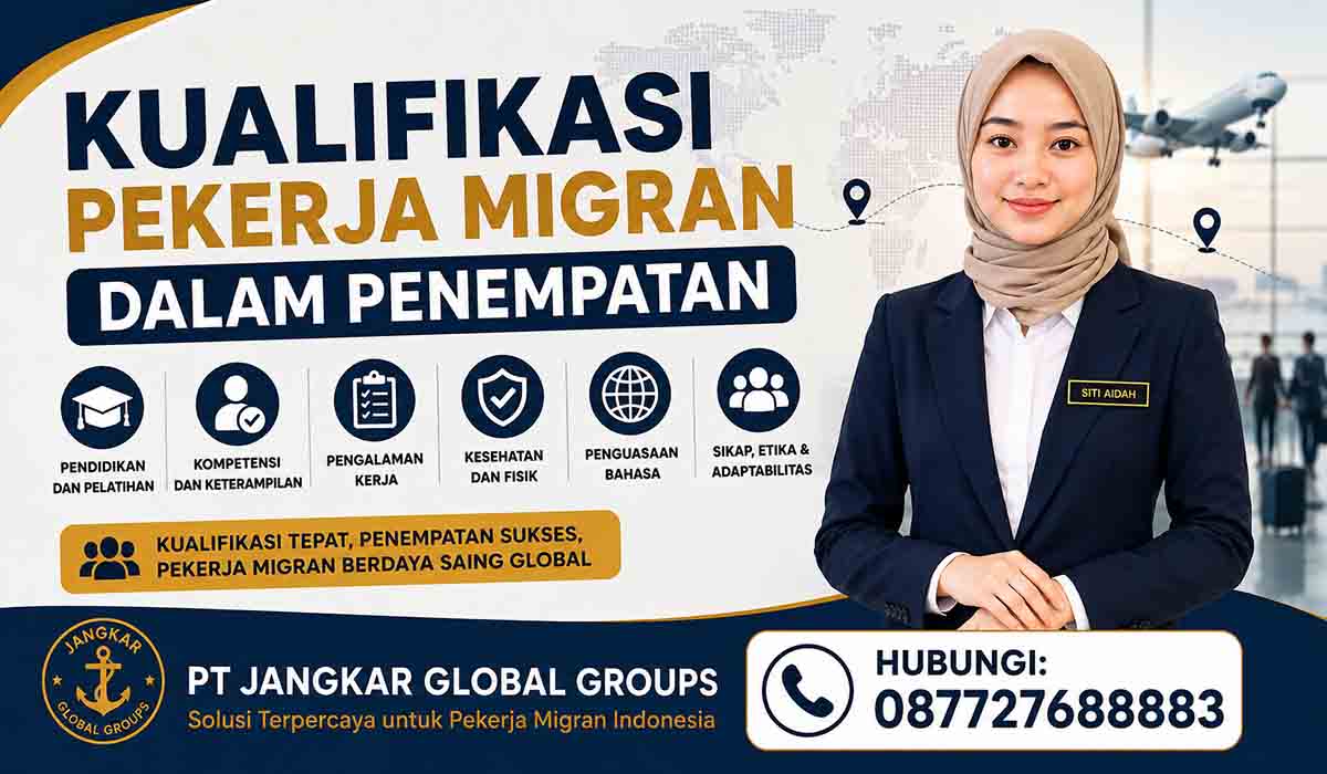 Kualifikasi Pekerja Migran dalam Penempatan