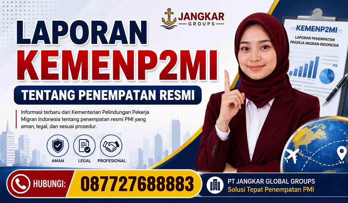 Laporan KemenP2MI tentang Penempatan Resmi