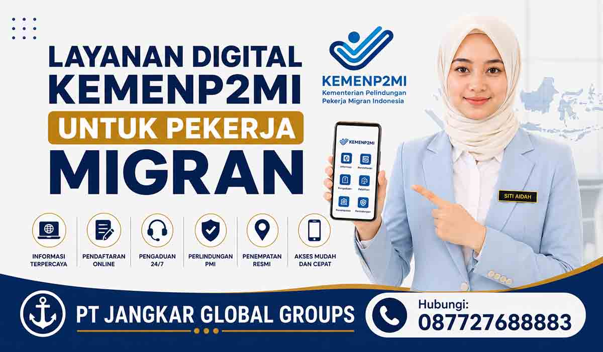 Layanan Digital KemenP2MI untuk Pekerja Migran
