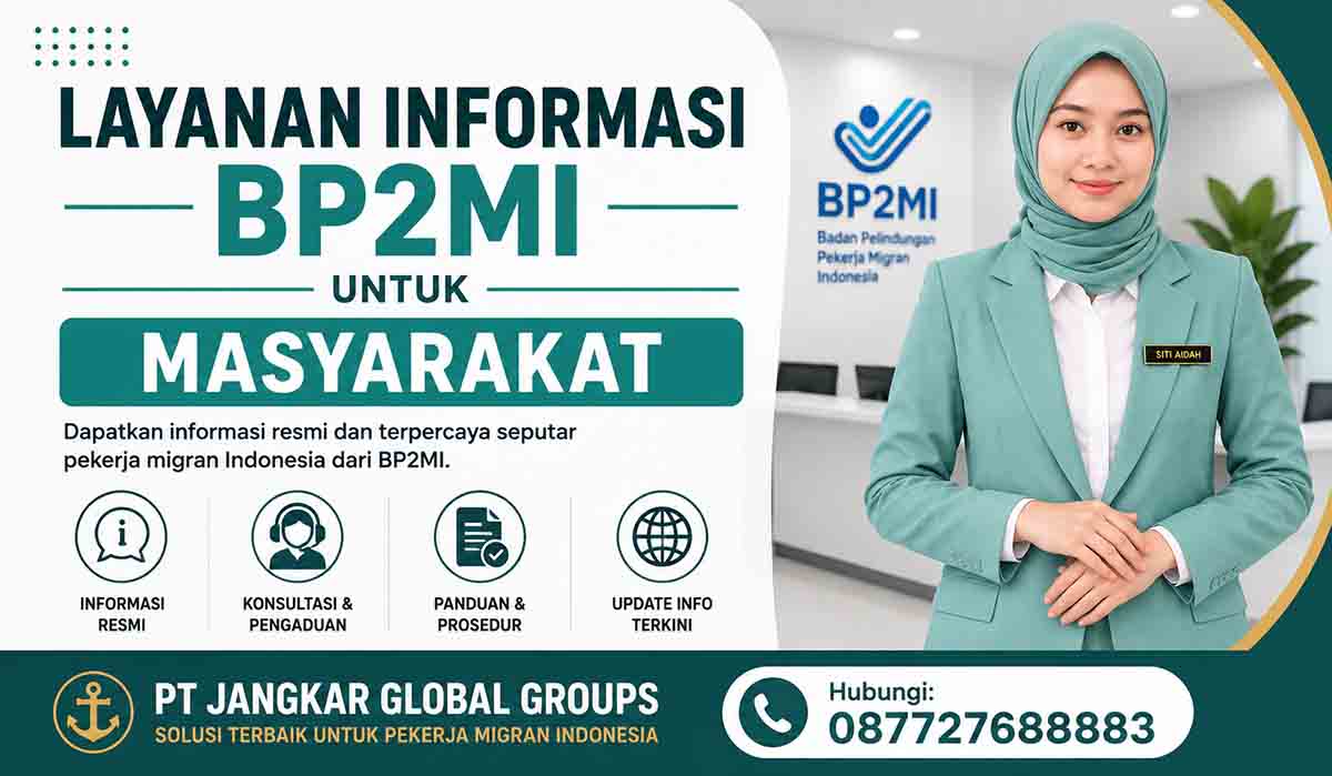Layanan Informasi BP2MI untuk Masyarakat