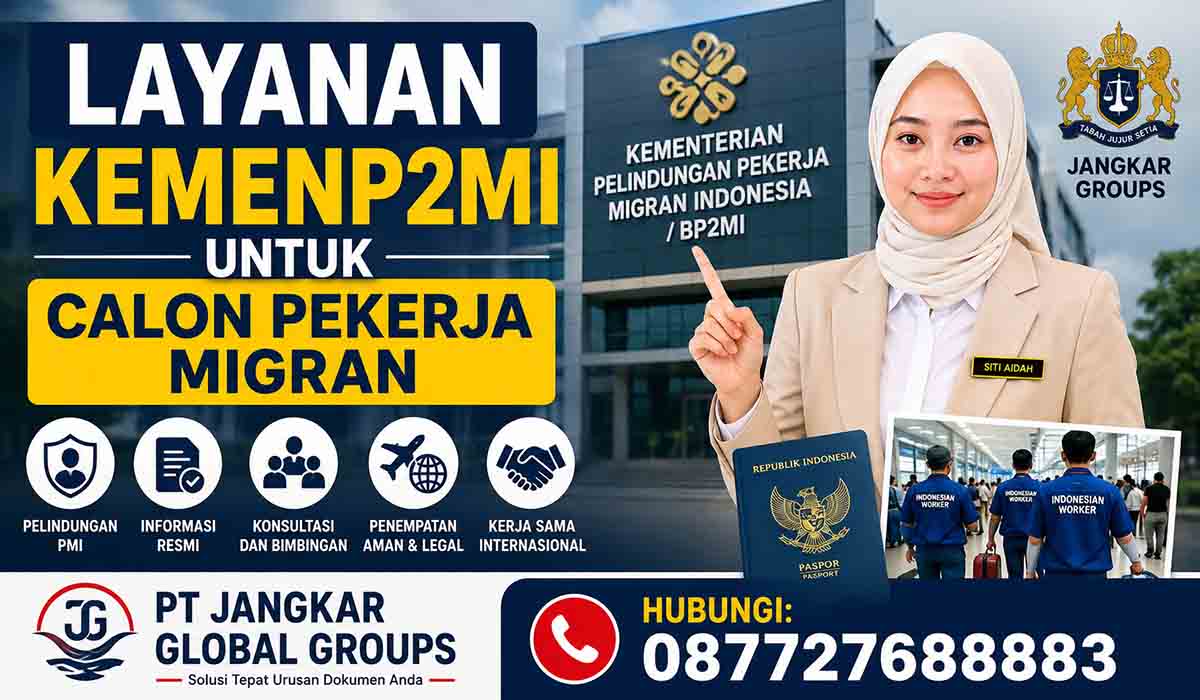 Layanan KemenP2MI untuk Calon Pekerja Migran