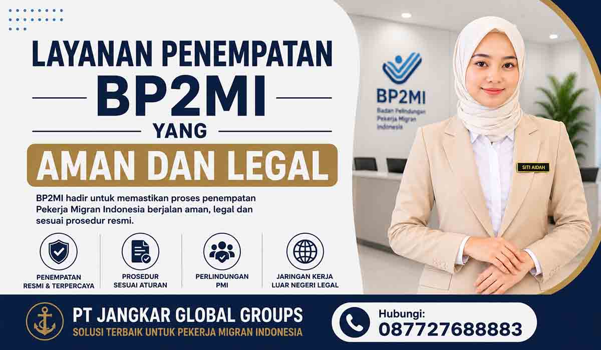 Layanan Penempatan BP2MI yang Aman dan Legal
