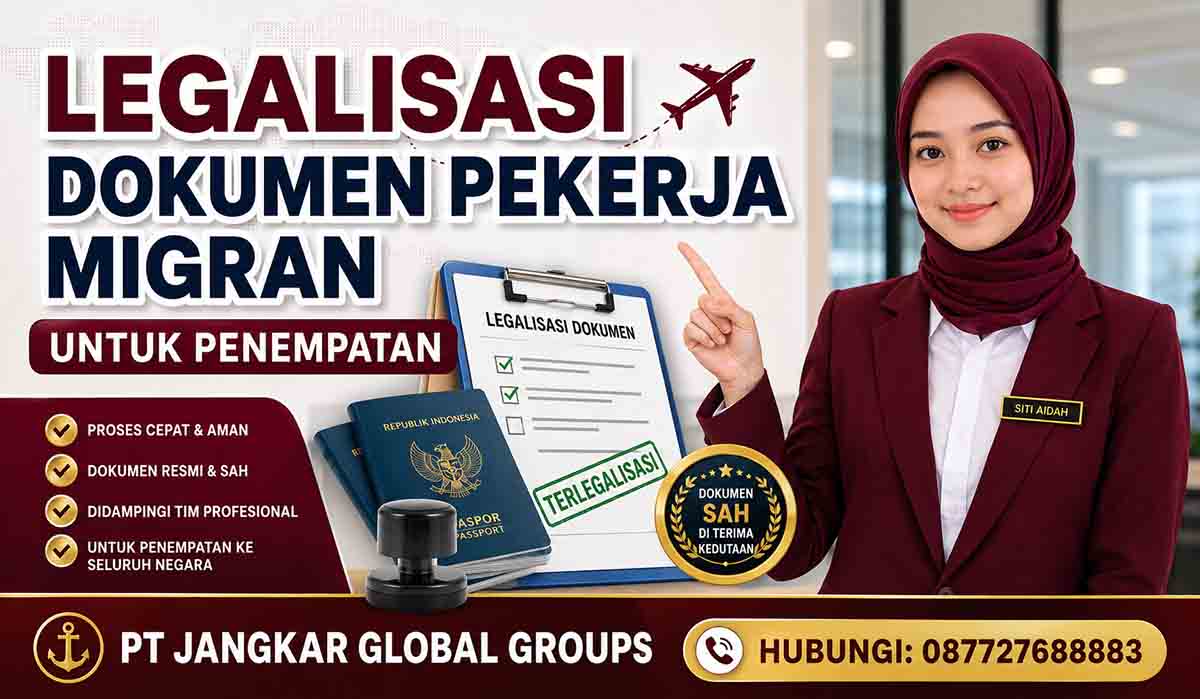Legalisasi Dokumen Pekerja Migran untuk Penempatan