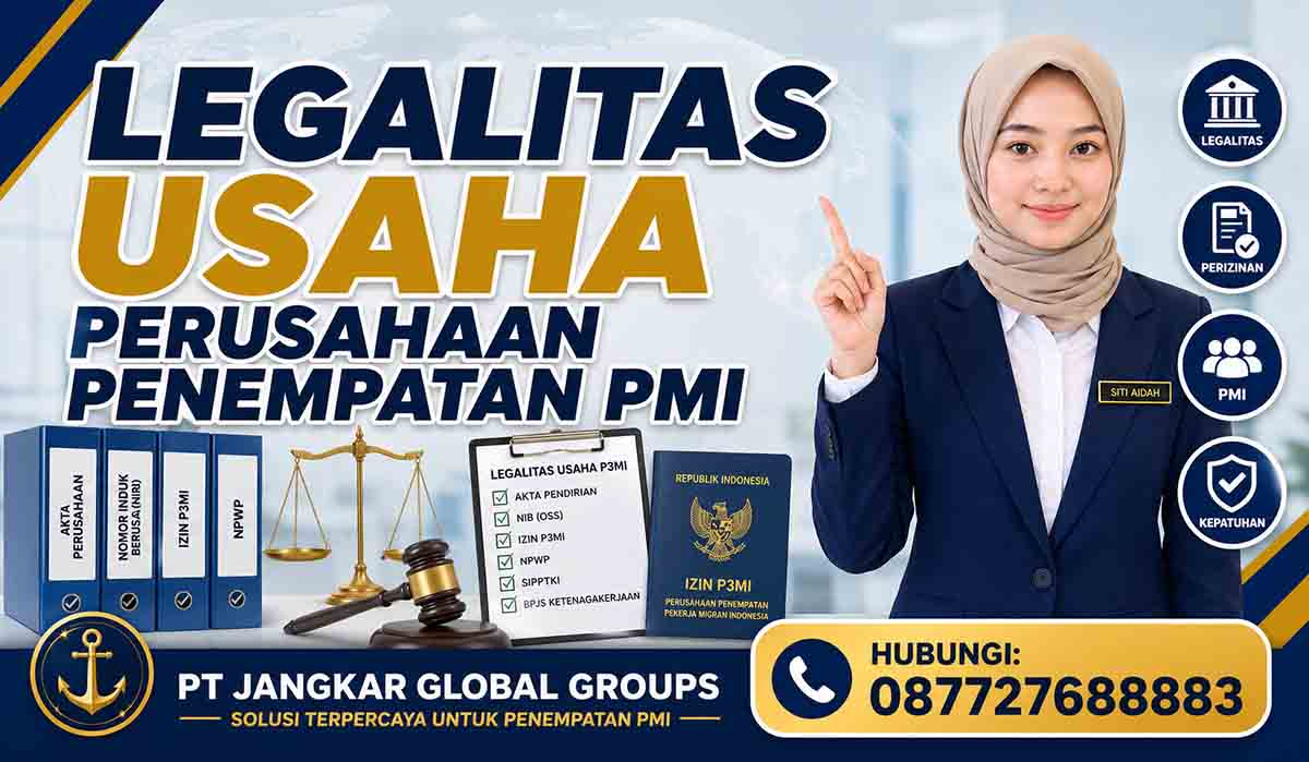 Legalitas Usaha Perusahaan Penempatan PMI