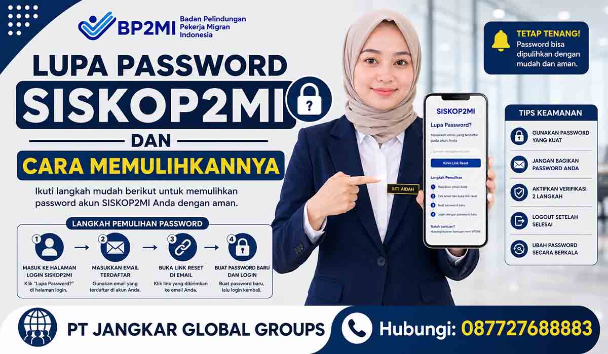 Lupa Password SISKOP2MI dan Cara Memulihkannya