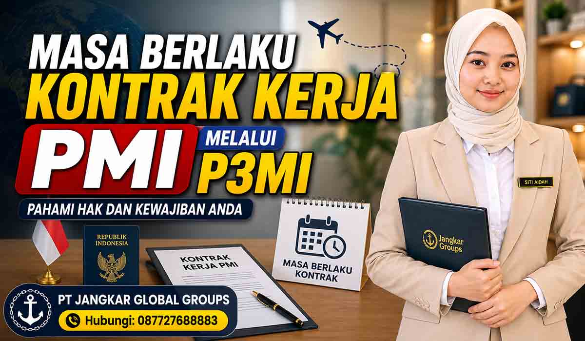 Masa Berlaku Kontrak Kerja PMI melalui P3MI