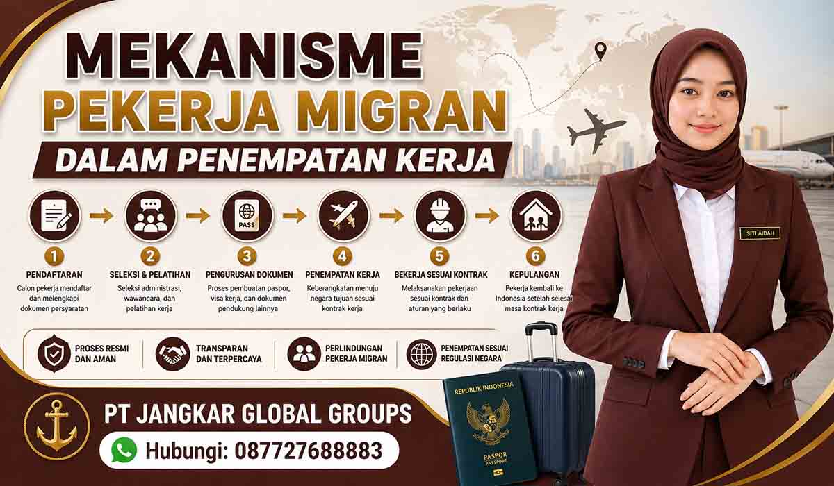 Mekanisme Pekerja Migran dalam Penempatan Kerja
