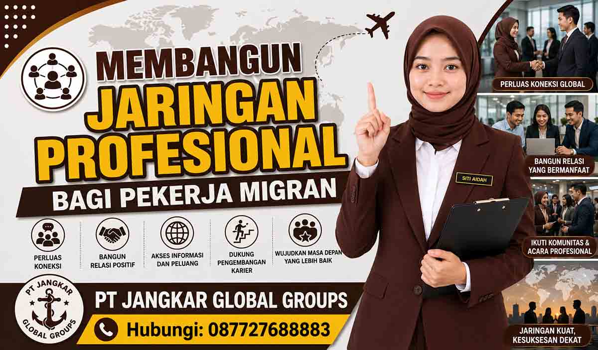 Membangun Jaringan Profesional bagi Pekerja Migran