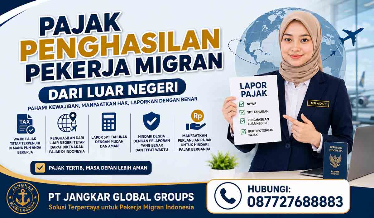 Pajak Penghasilan Pekerja Migran dari Luar Negeri