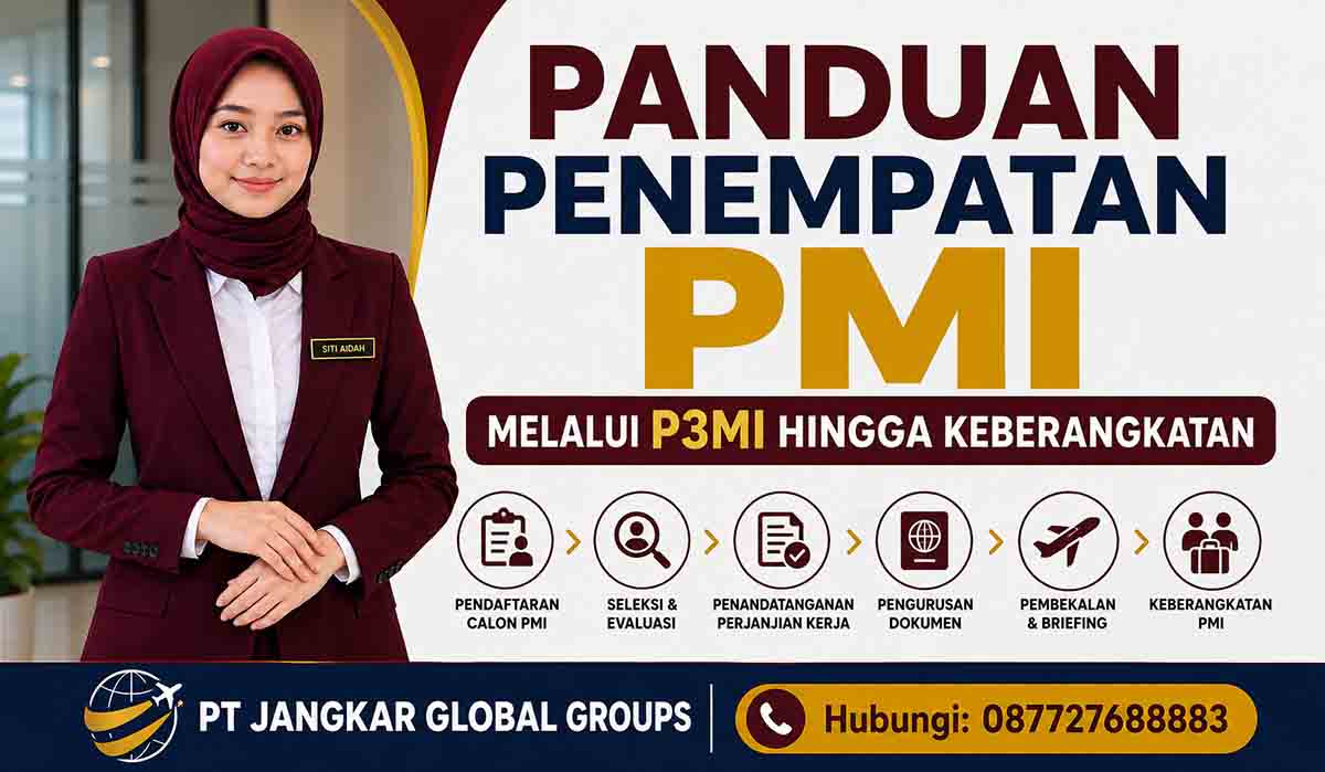 Panduan Penempatan PMI melalui P3MI hingga Keberangkatan