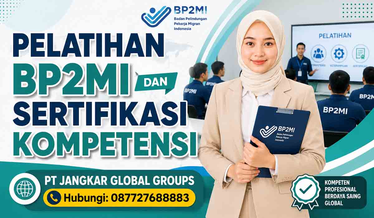 Pelatihan BP2MI dan Sertifikasi Kompetensi