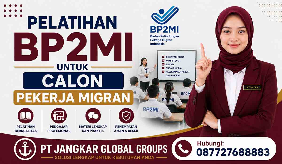 Pelatihan BP2MI untuk Calon Pekerja Migran