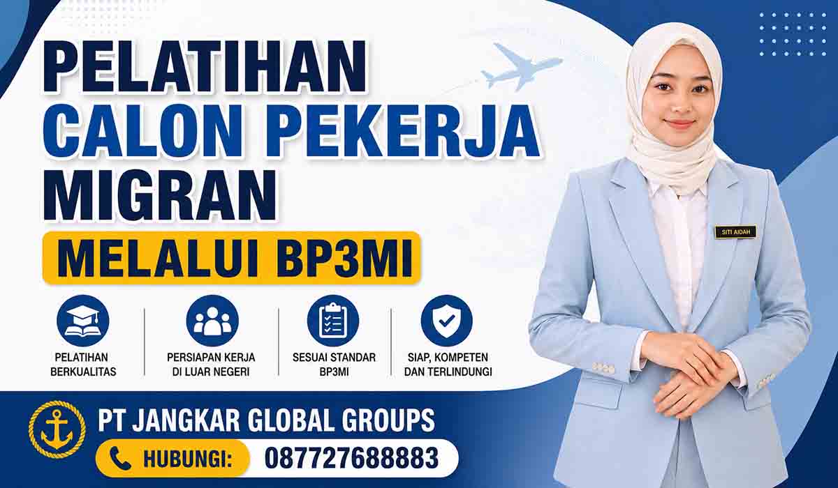 Pelatihan Calon Pekerja Migran melalui BP3MI