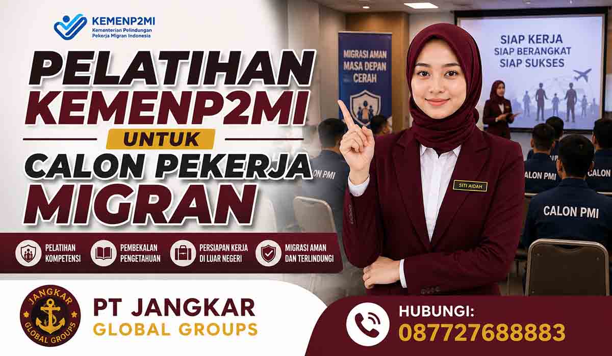 Pelatihan KemenP2MI untuk Calon Pekerja Migran