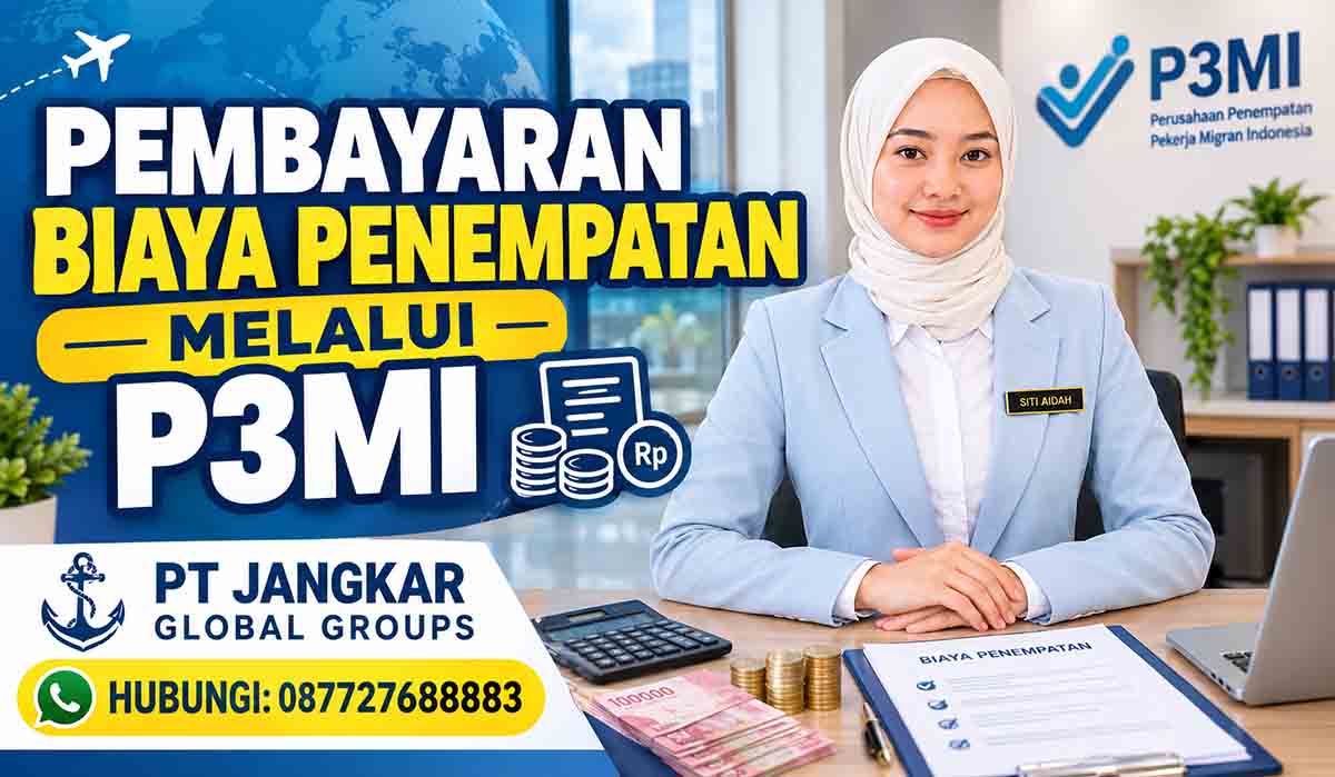 Pembayaran Biaya Penempatan melalui P3MI