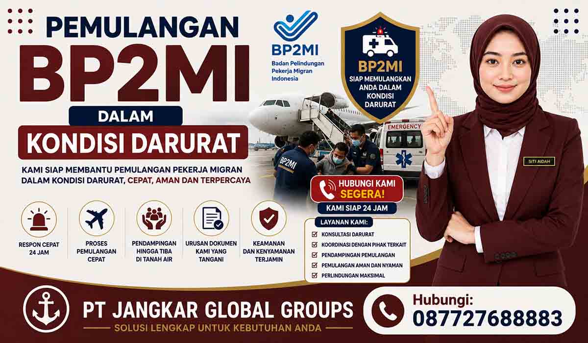 Pemulangan BP2MI dalam Kondisi Darurat