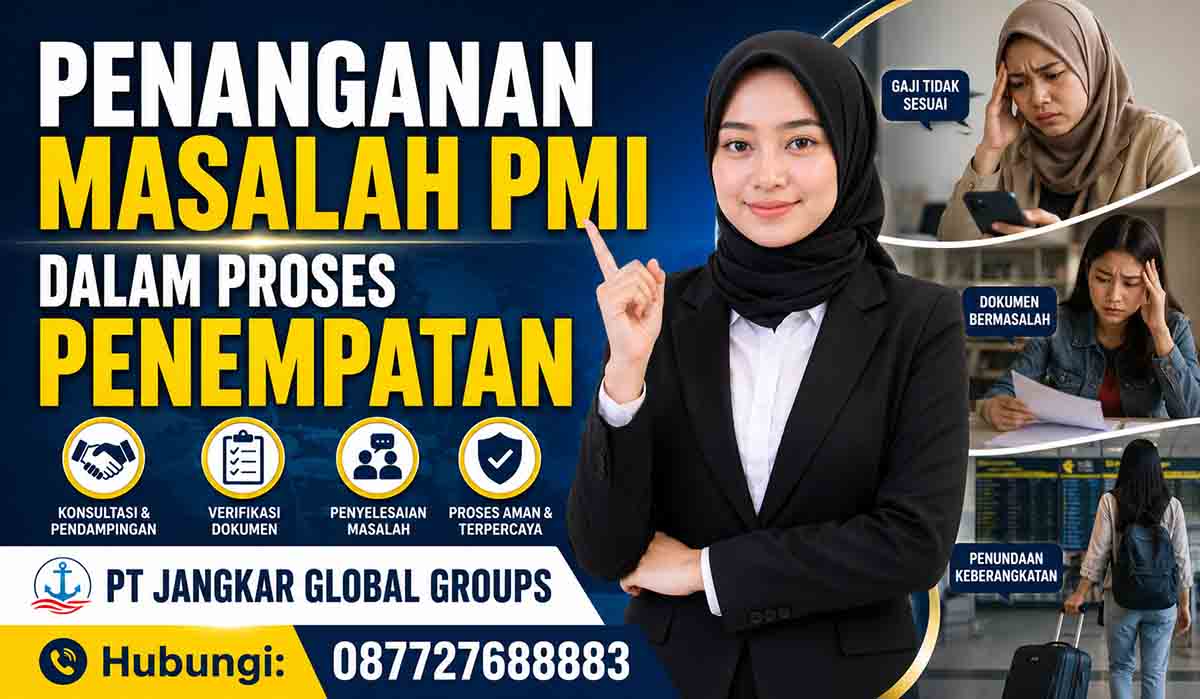 Penanganan Masalah PMI dalam Proses Penempatan