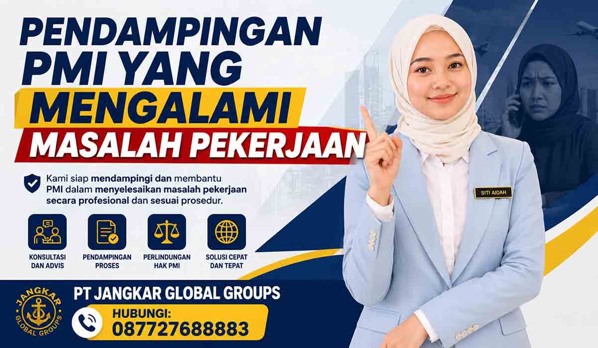 Pendampingan PMI yang Mengalami Masalah Pekerjaan