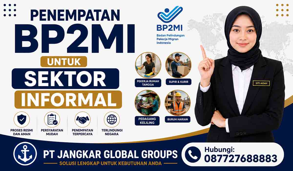 Penempatan BP2MI untuk Sektor Informal