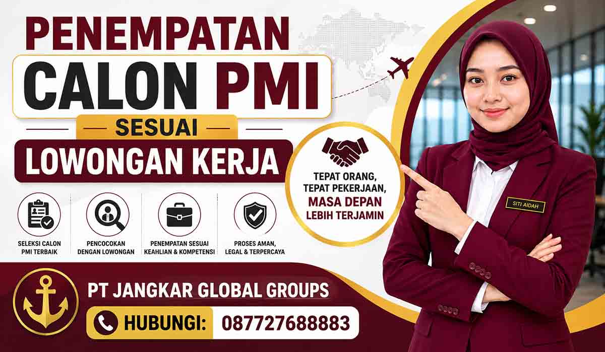 Penempatan Calon PMI Sesuai Lowongan Kerja