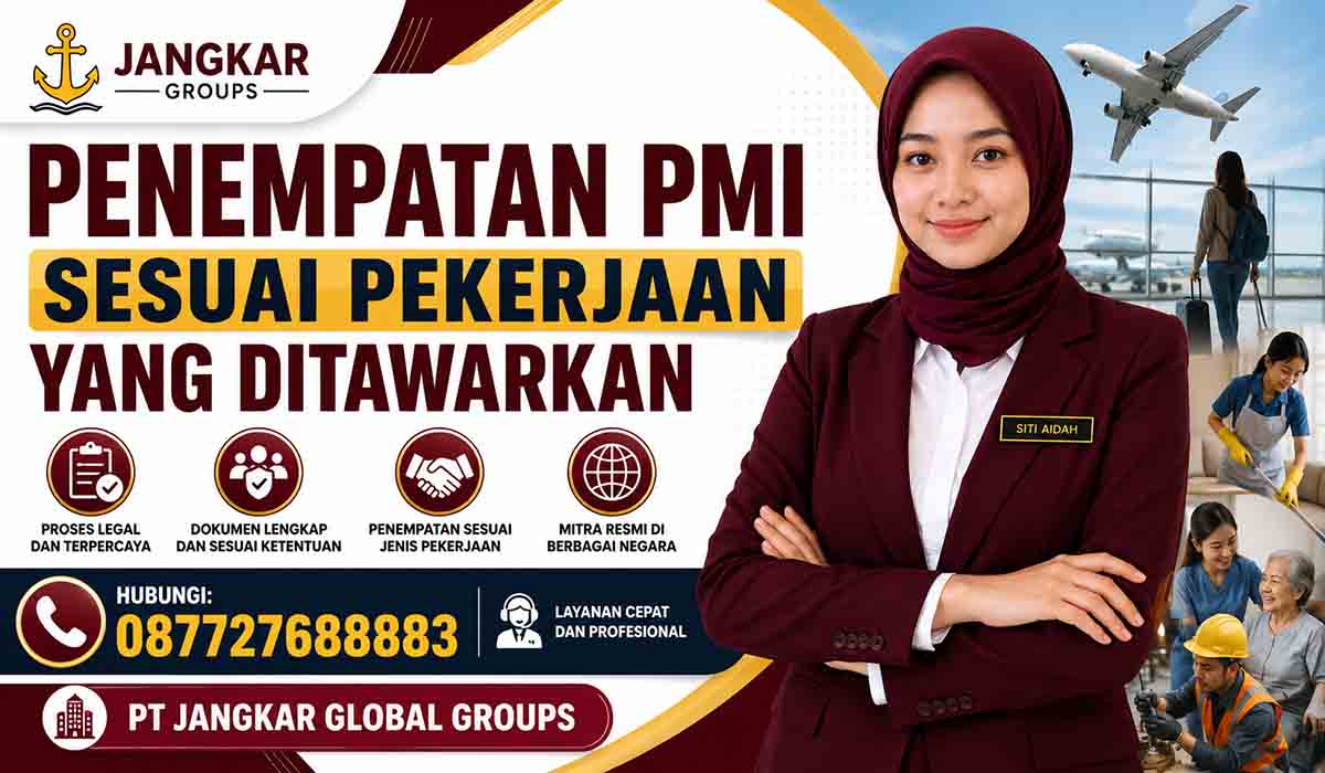 Penempatan PMI Sesuai Pekerjaan yang Ditawarkan