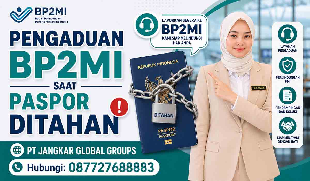 Pengaduan BP2MI Saat Paspor Ditahan