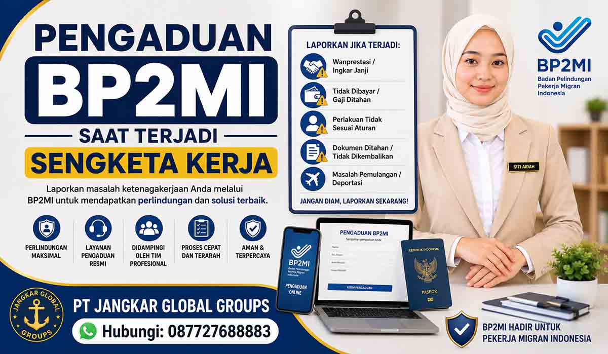 Pengaduan BP2MI Saat Terjadi Sengketa Kerja