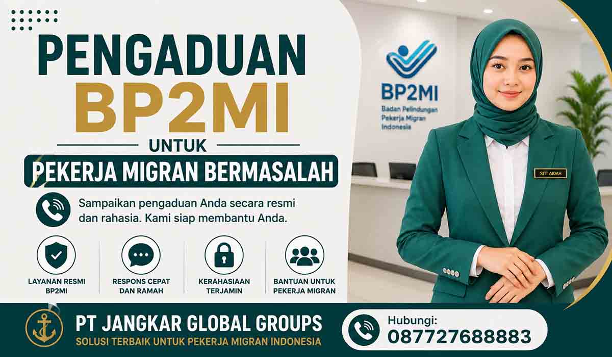 Pengaduan BP2MI untuk Pekerja Migran Bermasalah