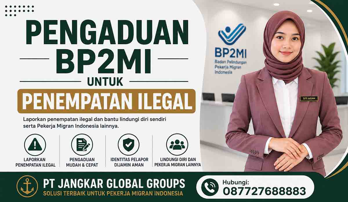 Pengaduan BP2MI untuk Penempatan Ilegal