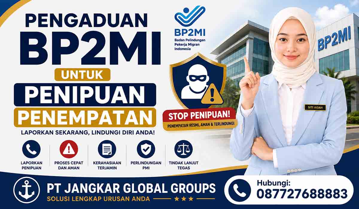 Pengaduan BP2MI untuk Penipuan Penempatan