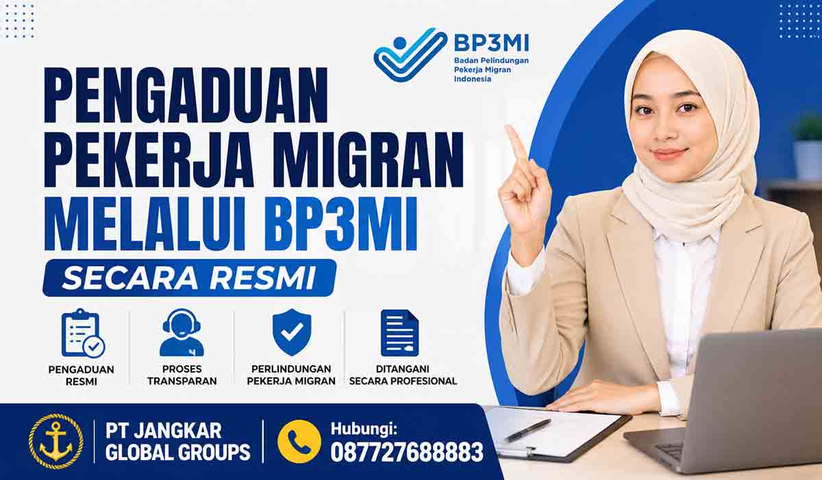 Pengaduan Pekerja Migran melalui BP3MI Secara Resmi