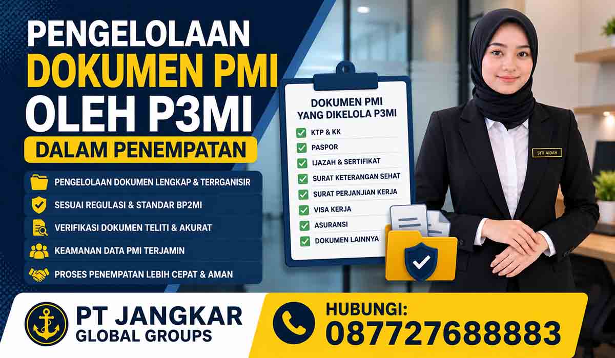 Pengelolaan Dokumen PMI oleh P3MI dalam Penempatan