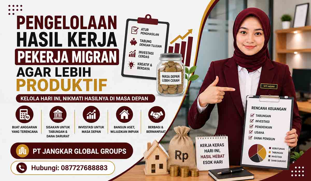 Pengelolaan Hasil Kerja Pekerja Migran agar Lebih Produktif