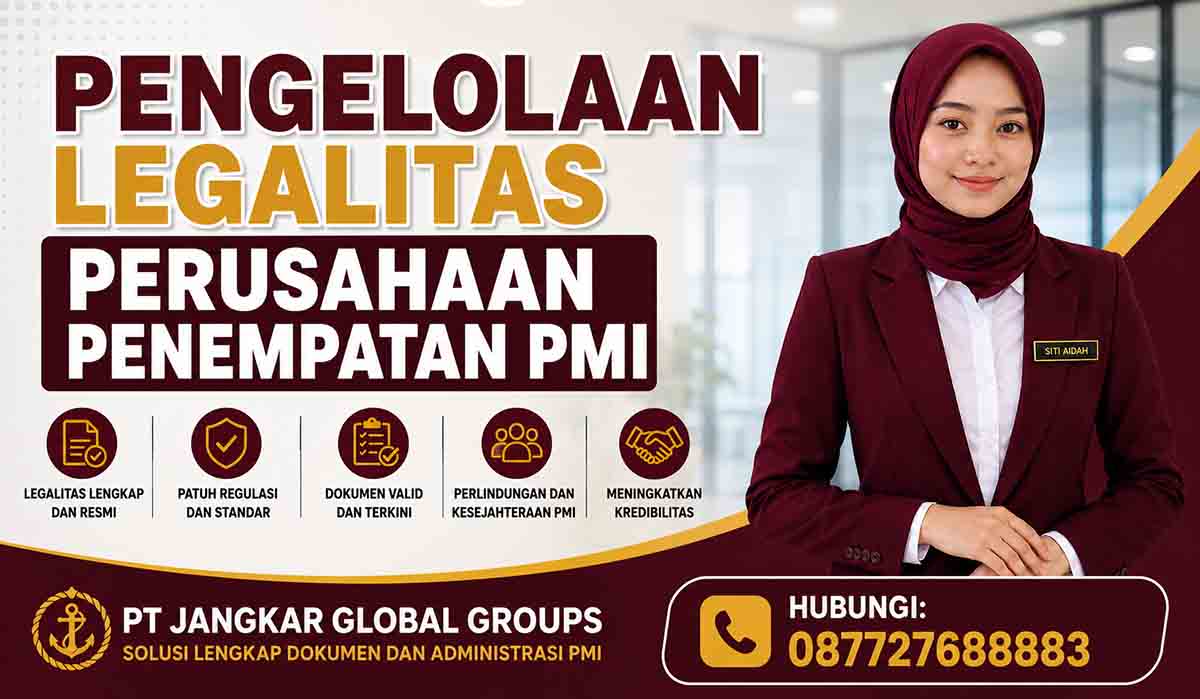 Pengelolaan Legalitas Perusahaan Penempatan PMI
