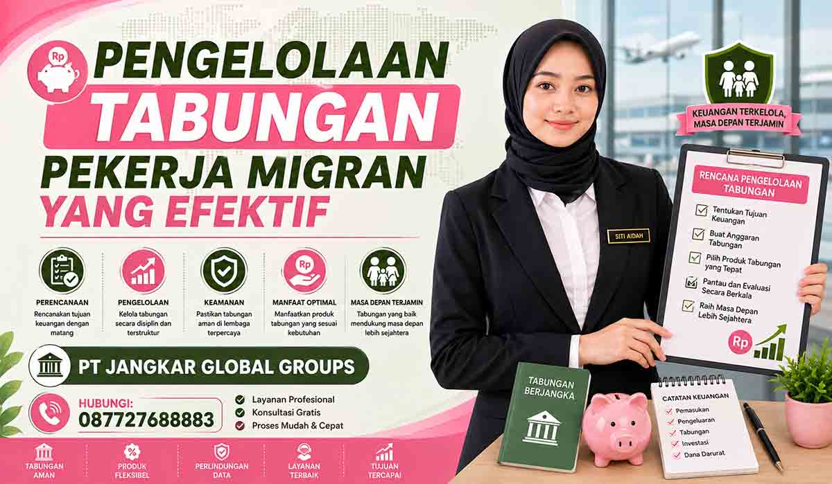 Pengelolaan Tabungan Pekerja Migran yang Efektif